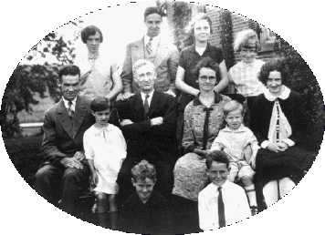 Family photo of Bernard and Margaret Casey Circa 1925